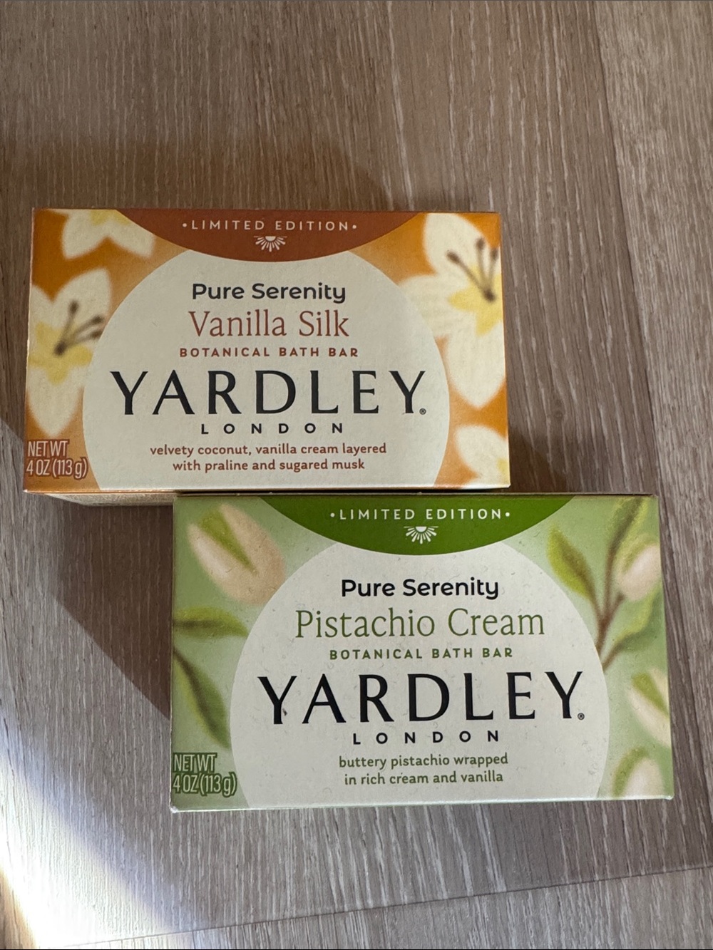 Yardley Limited Edition Botanical Bath Bar Set NEW 🏷️